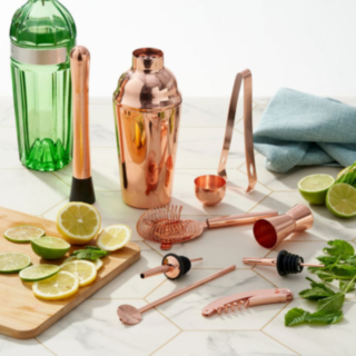 Coctailset Roséguld