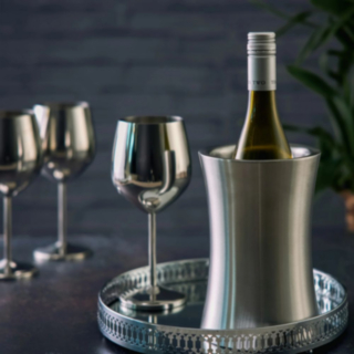 Vinkylare Rostfritt Stål Silver