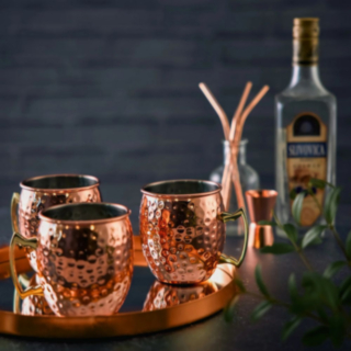 Moscow Mule Muggar & Sugrör