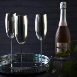 Champagneglas Silver Rostfritt Stål
