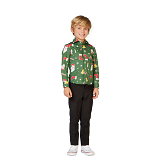 OppoSuits™ Santaboss Skjorta, Barn