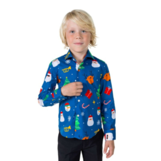 Opposuits® Festivity Blue Barnskjorta