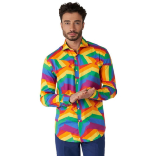 Opposuits® Zig Zag Rainbow Skjorta