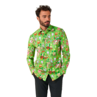 Opposuits Svampbob Fyrkant® Julskjorta