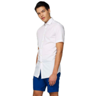 Opposuits® Kortärmad White Knight Skjorta