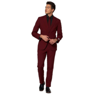 Opposuits® Blazing Burgundy Kostym Opposuits® Blazing Burgundy Kostym