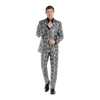 Opposuits® Silver Snake Kostym
