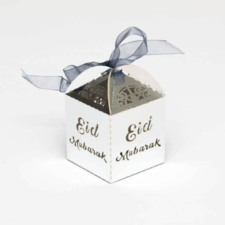Eid Mubarak Presentask Silver