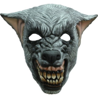 Obehaglig Varg Mask