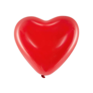 Hjärta Ballonger Röd