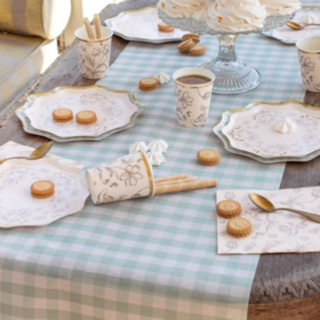 Rutig Picknick Bordslöpare Grön