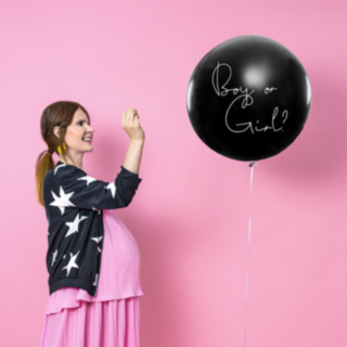 Ballong Gender Reveal Flicka