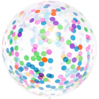 Mega Konfetti Ballong Multifärgad
