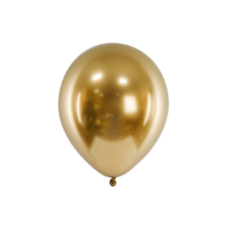 Metallic Latexballonger Guld