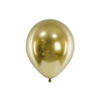 Metallic Latexballonger Guld