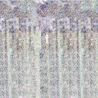 Glittergardin Holografisk