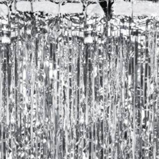 Gardin Metallisk Silver