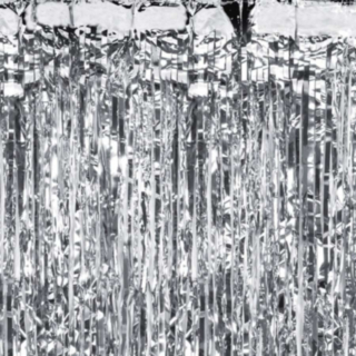 Gardin Metallisk Silver