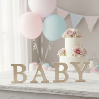 Baby Träskylt