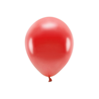 Basic Metallic Latexballonger Röd