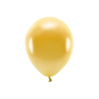 Basic Metallic Latexballonger Guld