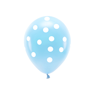 Basic Mönstrade Ballonger Ljusblå