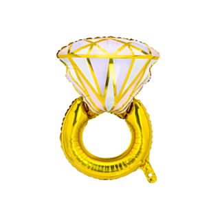 Folieballong Diamantring