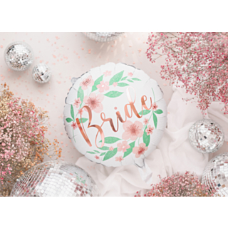 Bride Blommor Folieballong