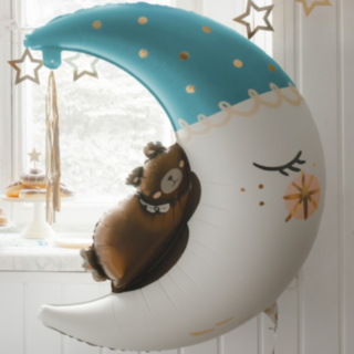 Måne & Nalle Folieballong