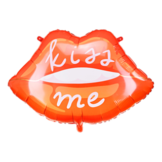 Kiss Me Läppar Folieballong