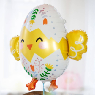 Påskkyckling Folieballong