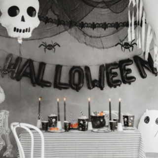 Halloween Folieballonger Svart