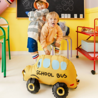Skolbuss Folieballong