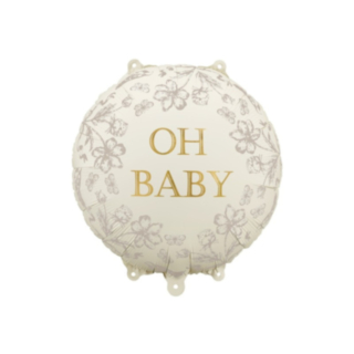 Oh Baby Blommig Folieballong