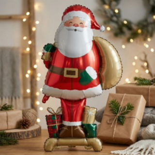 Stående Jultomte Ballong