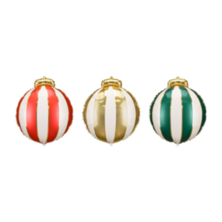 Julgranskula Folieballonger Mix