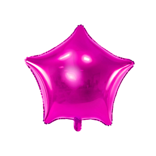 Stärna Folieballong Cerise