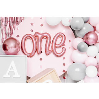 One Folieballong Roséguld
