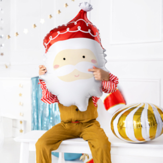 Jultomten Folieballong
