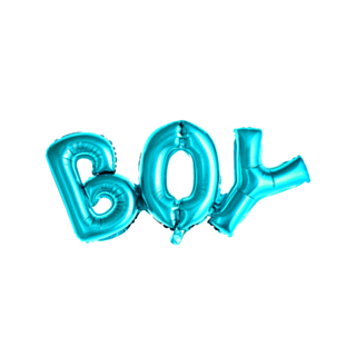 Boy Folieballong Blå