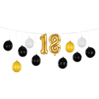 18 År Ballonggirlang