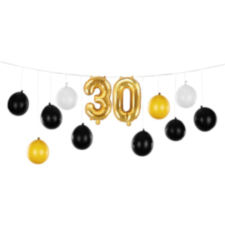 30 År Ballonggirlang
