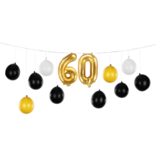 60 År Ballonggirlang