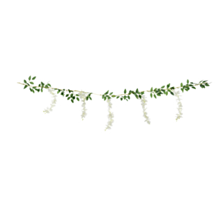 Wisteria Blomstergirlang