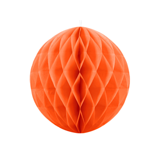 Honeycomb Dekoration Orange