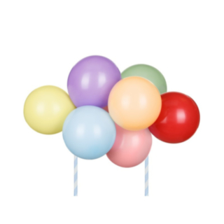 Ballong Tårttopper Regnbåge