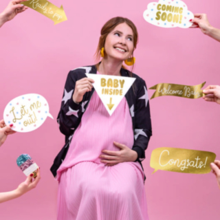 Babyshower Selfie Props