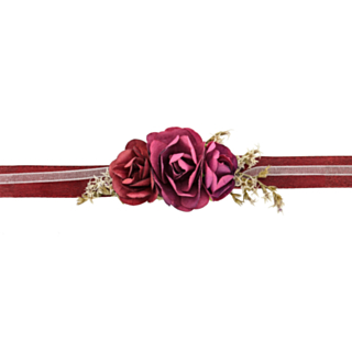 Blomster Corsage Röd