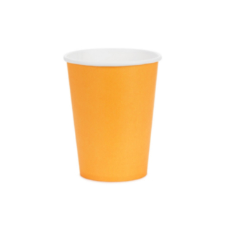 Pappersmuggar Ljusorange