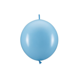 Kedjeballonger Ljusblå